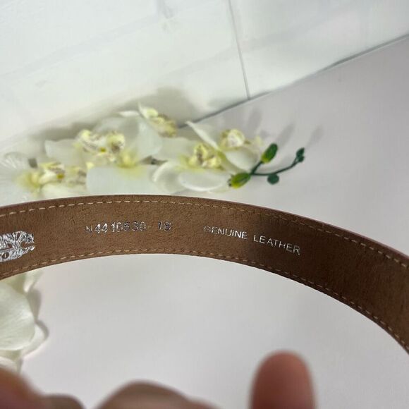 Nocona Baby Girl Leather Belt Pink size newborn to 2 years see measurement - Picture 5 of 12